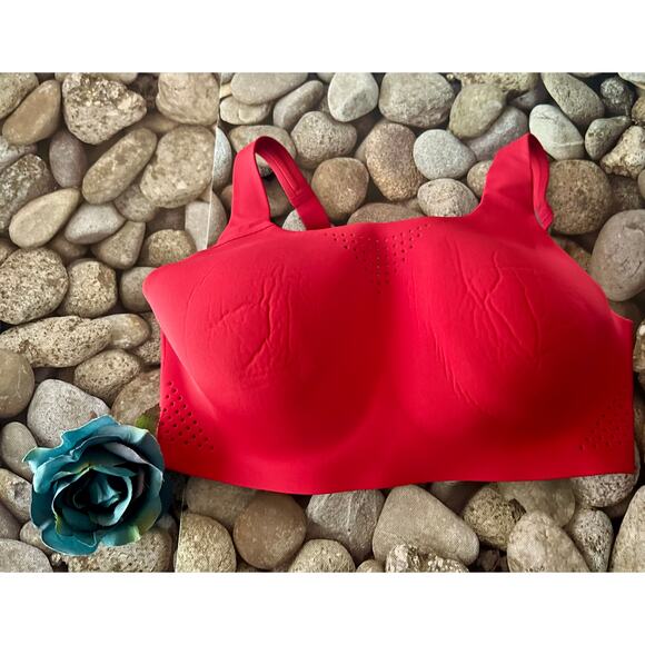 VSX FEATHERWEIGHT RED SPOTS BRA - Picture 1 of 13